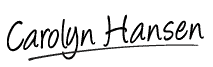 carolyn hansen signature